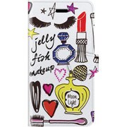 手帳ケース iPhone 7用 Girls closet Make up