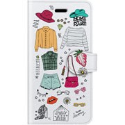 手帳ケース iPhone 7用 Girls closet Olivia's Closet