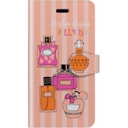 手帳ケース iPhone 7用 Girls closet Perfume Expuis