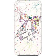 ハードケース iPhone 7用 Girls closet Multicolor Ribbon