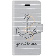 手帳ケース IP7 Marina del Rey Go out to sea [iPhone 7 ケース]