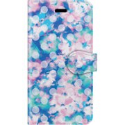 手帳ケース IP7 Beautiful garden Blue flower [iPhone 7 ケース]
