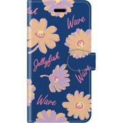手帳ケース IP7 Beautiful garden Wave flower [iPhone 7 ケース]