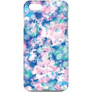 ハードケース IP7 Beautiful garden Blue Flower [iPhone 7 ケース]