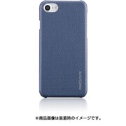 HS005SB [HOVERSKIN Napa Leather for iPhone 7 Stealth Blue]
