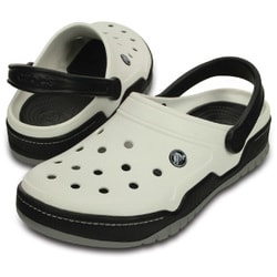 ヨドバシ.com - crocs クロックス Front Court Clog Whi/Sil M10W12