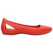 クロックス シエンナ フラット レディース 25cm フレイム Crocs Sienna Flat W Flame W9