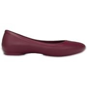 クロックス リナ フラット レディース 25cm プラム Crocs Lina Flat W Plum W9