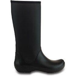 ヨドバシ.com - crocs クロックス RainFloe Tall Boot Blk W9 [レイン