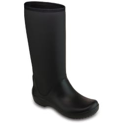 ヨドバシ.com - crocs クロックス RainFloe Tall Boot Blk W9 [レイン