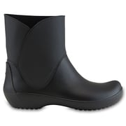レインフロー ブーティ レディース 24cm ブラック RainFloe Bootie Blk W8