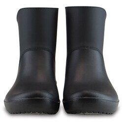 crocs クロックス】W8 24cm ブラック レインブーツ 長靴 ロング