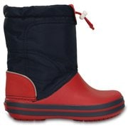 クロックバンド ロッジポイント ブーツ キッズ 20cm Navy/Red crocband lodgepoint boot kids J2