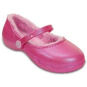 crocs karin lined clog kids C12 [クロックス カリン ラインド クロッグ キッズ 18.5cm Party Pink]