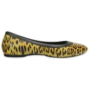 クロックス リナ グラフィック フラット レディース 24cm レオパード Crocs Lina Graphic Flat Lprd W8