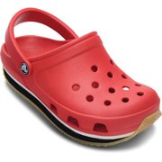 Crocs Retro Clog Kids Red/Blk C4C5 [クロックス レトロ クロッグ キッズ 13cm レッド/ブラック]