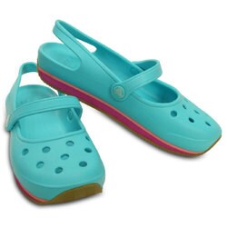 ヨドバシ.com - crocs クロックス C-Retro Mary Jane Women Pool/ViVlt