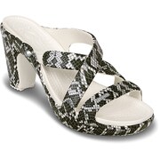 サイプラス 4.0 スネーク パターン ヒール レディース 20cm ブラック/オイスター Cyprus IV SnakePattern Heel Blk/Oys W4