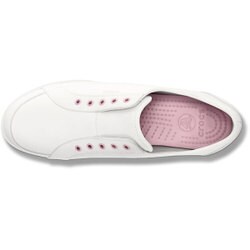 ヨドバシ Com Crocs クロックス Alaine Nurse Sneaker Whi Ppnk W4 アレイン ナース スニーカー レディース cm White Petal Pink 通販 全品無料配達