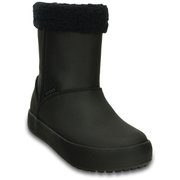 クロックス カラーライト ブーツ GS キッズ 20cm ブラック/ブラック Crocs ColorLite Boot GS Blk/Blk J2