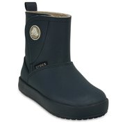 クロックス カラーライト ブーツ PS キッズ 17.5cm Navy/Tumbleweed Crocs ColorLite Boot PS C10