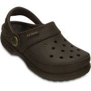 Crocs ColorLite Clog Mgy/Mgy C10 [クロックス カラーライト クロッグ キッズ 17.5cm マホガニー/マホガニー]