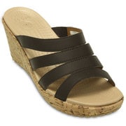 アレイ シンセティック サンダル ウェッジ レディース 21cm Mahogany/Gold Aleigh SyntheticSandalWedge W5