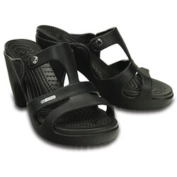 ヨドバシ.com - crocs クロックス Cyprus Heel Blk/Blk W6 [サイプラス