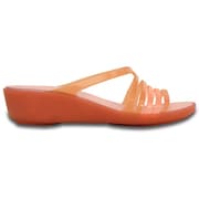 クロックス イザベラ ミニ ウェッジ レディース 22cm コーラル Crocs Isabella Mini Wedge Coral W6