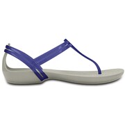 クロックス イザベラ ティーストラップ レディース 24cm セルリアンブルー Crocs Isabella T-strap CrBl W8
