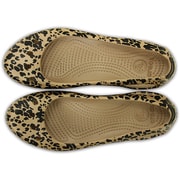 カディ アニマル プリント フラット レディース 23cm ゴールド Kadee Animal Print Flat Gold W7