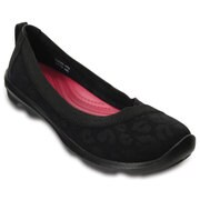 ビジーデイ レオパード フラット レディース 25cm ブラック Busy Day Leopard Flat Blk W9