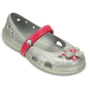 Keeley Springtime Glitter PS Sil/Ras C9 [キーリー グリッター スプリングタイム フラット PS キッズ 16.5cm Silver/Raspberry]