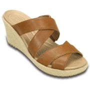 アレイ クリスクロス シンセティック ウェッジ ウィメン レディース 21cm Hazelnut/Chai A-leigh CrisscrossSynthWedge W5