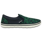 クロックス ノーリン アトモス フローラル スリップオン スニーカー メンズ 26cm ネイビー/ホワイト crocs norlin atmos floral slip-on M10