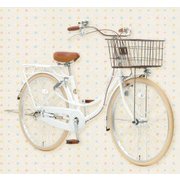 シティサイクル リトルガール263 26型 内装3段変速 ホワイト 2017年モデル FE31QH