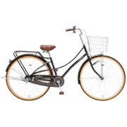 シティサイクル カシュクール26S 26型 変速なし ダークブラウン 2017年モデル TLEF6S