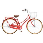 シティサイクル カシュクール27Q 27型 内装3段変速 レッド 2017年モデル TLEF7Q