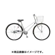 シティサイクル ナイトアロー27S 27型 変速なし メタリックシルバー 2017年モデル YRG7S