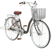 シティサイクル アスミックス263 HD 26型 内装3段変速 ロイヤルダークブラウン 2017年モデル TALU6Q