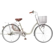 シティサイクルアスミックス24 24型 変速なし ミルキーシルバー 2017年モデル TALU4