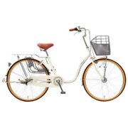 シティサイクル リーセス24QF 24型 内装3段変速 ミルクホワイト 2017年モデル TLU4QF