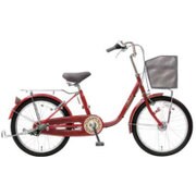 シティサイクル リーセス20 20型 変速なし マルーン 2017年モデル TL20F