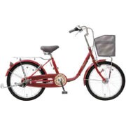 シティサイクル リーセス20QF 20型 内装3段変速 マルーン 2017年モデル TL20QF