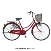 シティサイクル サントス26 26型 変速なし マルーン 2017年モデル TB6TD