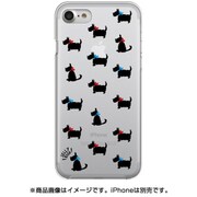 クリアケース IP7 Clear Black dog [iPhone 7 ケース]