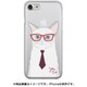 クリアケース IP7 Clear Cool Cat guy [iPhone 7 ケース]