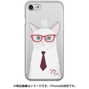 クリアケース IP7 Clear Cool Cat guy [iPhone 7 ケース]