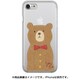 クリアケース IP7 Clear Gentle Bear [iPhone 7 ケース]