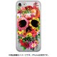 クリアケース iP7 Clear Red Flower Skull [iPhone 7 ケース]